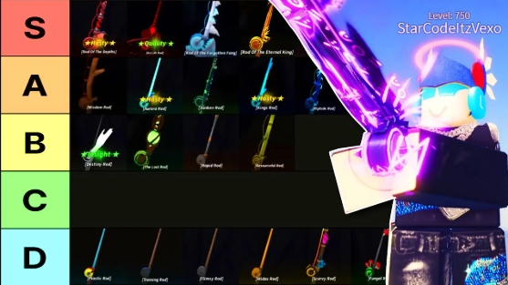 best rods in fisch